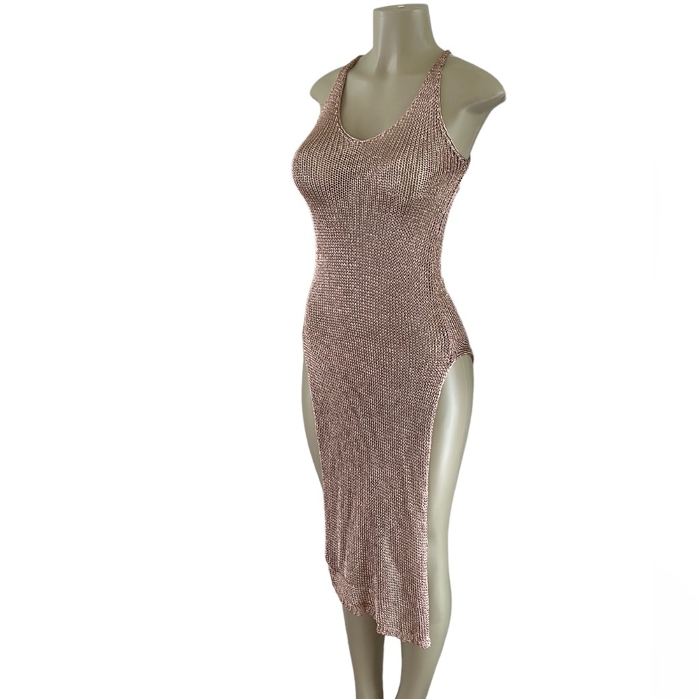Rose gold beautiful dress